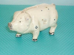 Vintage Gusseisen Sparschwein 4,5" lang x 2,5" hoch - Bild 1 von 4