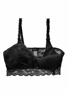 CLEARANCE - Cosabella Never Say Never Mommie Nursing Bra in Anthracite - S - Picture 1 of 2