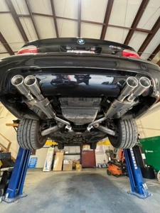 Fits BMW E39 M5 V8 5.0L 00-03 Top Speed Pro-1 Axleback Exhaust System - Bild 1 von 8