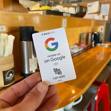 Google Review NFC Contactless Review Generator - Small Business