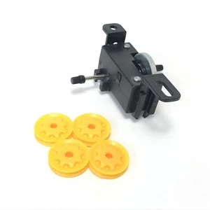 Remco Lot Original Vintage Replacements Part Steel Tec Wheel Rim Set Motor Works - Picture 1 of 10