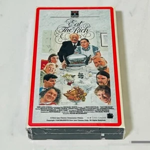 Eat The Rich - VHS - New Sealed - Rare 1988 Cult Classic Comedy Lemmy Motorhead - Picture 1 of 3
