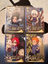 Team Taka Kayou Naruto Card - 4 Cards! Booster Fresh!