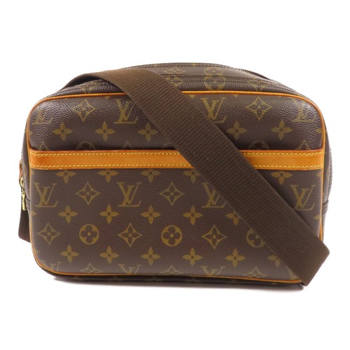 LOUIS VUITTON（LV） Borsa a tracolla Louis Vuitton LV GHW Reporter PM monogramma M45254 marrone