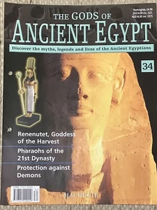 Revista Hachette - Los Dioses del Antiguo Egipto #34 RENENUTET Harvest Goddess - Imagen 1 de 2