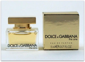 Dolce & Gabbana THE ONE Eau de parfum 5 ml. 0.17 fl.oz. Mini perfume new in box - Picture 1 of 3