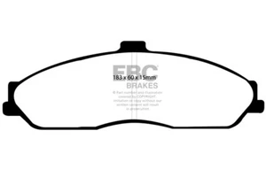 EBC Yellowstuff Front Brake Pads for Cadillac XLR-V 4.4 Supercharged (2006 > 11) - Picture 1 of 1