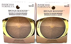 (2) Physicians Formula Bronze Booster Season-To-Season Bronzer 7546 Medium Dark - Picture 1 of 3