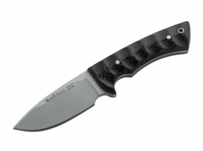Cuchillo de caza Muela Rhino Micarta negro cuchillo para exteriores cuchillo Waidmesser ✔️ 02MU052 - Imagen 1 de 2