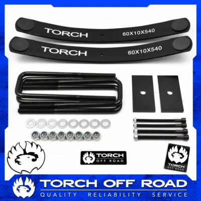 1.5"-2" Rear Lift Kit for 1995-2023 Toyota Tacoma w/ Add A Leaf U-Bolts Shim - Image 1 of 4
