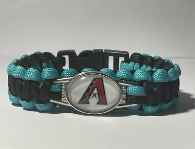 Arizona Diamondbacks  MLB Paracord Bracelet NEW - Image 1 of 2
