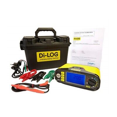 Di-Log DL9118 Multifunction Tester With Personalised Cal Cert And 2yr Warranty • 524£