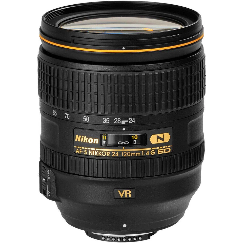 Nikon NIKKOR 24-120mm f/4 AS G SWM AF-S VR IF N M/A ED Lens