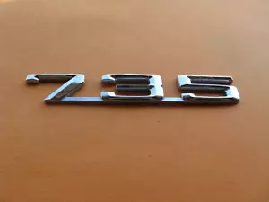 88 89 90 91 92 93 94 BMW 735 REAR CHROME EMBLEM LOGO BADGE SIGN SYMBOL A41394 - Bild 1 von 5