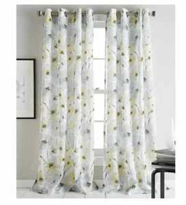 DKNY Modern Bloom 50" x 63" Vorhang Panel T4102626 - Bild 1 von 5