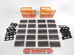 20x Röwa Modellgleis H0 DC Ausgleichsstück Gleis 4002 4004 NEUW+OVP #DQ675-1 - Picture 1 of 5