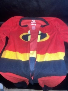 Kids incredibles 2 One Piece Pajamas Size 6/7 - Picture 1 of 2