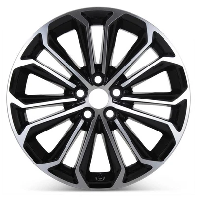 17 X 7 inch Machined Black Wheel Rim for Toyota Corolla 2014 2015 2016 Rim 75152 - Изображение 1 из 4