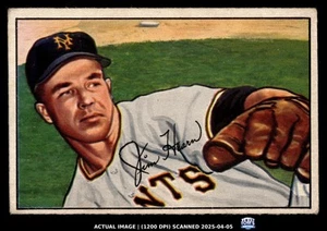 1952 Bowman #49 JIM HEARN New York Giants EX-MT (crease) - Picture 1 of 2