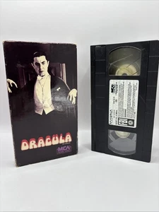 Dracula 1931 (VHS, 1985) Bela Lugosi, Helen Chandler MCA Horror Fantasy - RARE - Picture 1 of 7