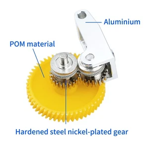 3D Printer Hardened Steel Extruder Gear Replacement Compatible With ZZVJ - Afbeelding 1 van 18