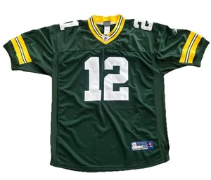 Green Bay Packers NFL Football Super Bowl Jersey 12 Charles Woodson Mens Size 54 - Picture 1 of 6
