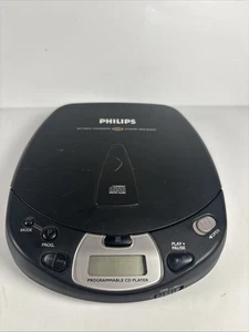 Philips Vintage AZ 7268  portable CD player Black - Tested Working FAST FREE PP - Picture 1 of 7