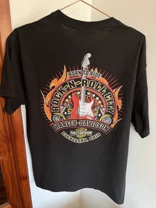 Harley Davidson “Rock-N-Roll-City” Ohio T Shirt L - Picture 1 of 8