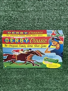 Derby Classic 6-Horse Race Game Kentucky Desktop Decision Gambling Battery Toy - Picture 1 of 4