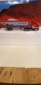 1998 International 9800 COE Farmall tractor/trailer. 1/64 die-cast by ERTL. - Picture 1 of 5