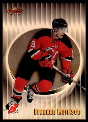 1998-99 BOWMAN'S BEST REFRACTOR BRENDAN MORRISON /400 SP INSERT CARD - Image 1 of 2
