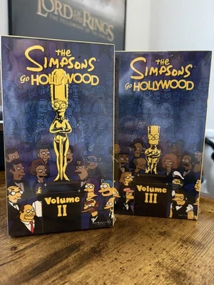 The Simpsons Go Hollywood (VHS Tape Set Vol 2 and 3) - Image 1 of 4