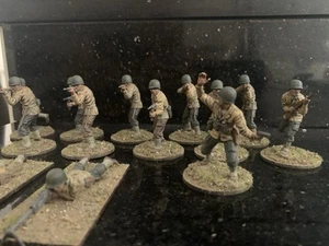 Airfix 1/32 U.S American Infantry painted. 54mm x 13 figures. - Picture 1 of 4