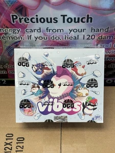 Tear Sealed Vibes Enter the Huddle 1st Ed Booster Box Pudgy Penguins - Picture 1 of 7