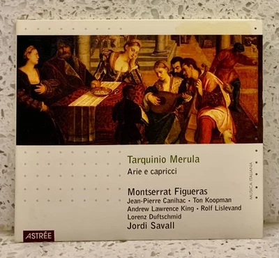 TAQUINIO MERULA Arie e capricci a voce sola (cd, Naive) JORDI SAVALL * FIGUERAS - Image 1 of 3