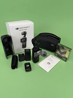 COMBO CREADOR DJI OSMO POCKET 3 CON MICRÓFONO DJI 2 Y ACCESORIOS Foto 1 de 4