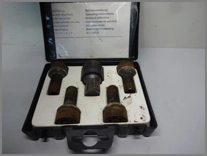 Mercedes W211 W212 M14 Radschrauben Felgenschloss Radsicherung B66470155 SET - Picture 1 of 2