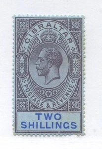 Gibraltar KGV 1912 2/ mint o.g. hinged - Bild 1 von 1