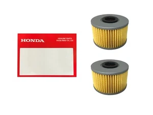 2 Pack OEM Honda Oil Filter 15412-HP7-A01 Fits PIONEER SXS1000 TALON - Picture 1 of 7