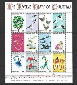 Christmas Island 1977 Christmas mini-sheet Mint never hinged - Picture 1 of 2