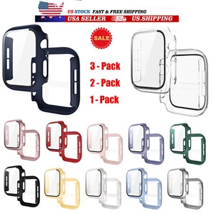 3 Pack For Apple Watch Series 10 42mm/46mm Bumper Case with Screen Protector - Picture 1 of 19