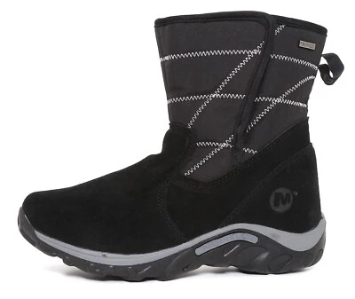 Botas Merrell Jungle Moc Quilt Pretas Z3715* Crianças Tamanho 4 - Imagem 1 de 4