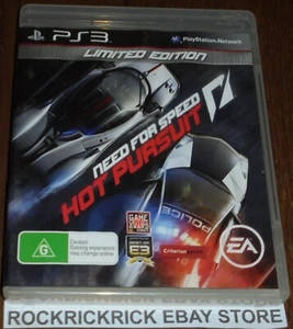 PLAYSTATION 3 GAME NEED FOR SPEED HOT PURSUIT LIMITED EDITION INCLUDES MANUAL - Picture 1 of 3