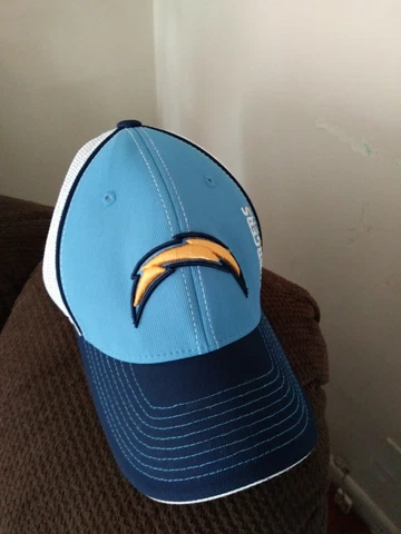 Brand New Los Angeles Chargers Deep Ball Mesh Closer Trucker Hat Cap 47 Brand Cover