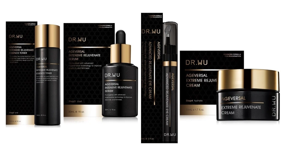 Dr. Wu Ageversal Intensive Rejuvenate Essence Toner / Serum / Eye / Cream - Image 1 of 1