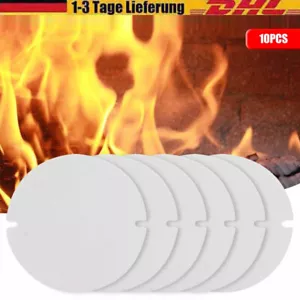 10 Pcs Kaminrohr Dichtung für Ofenrohr-Klappen Ø155mm Ofenklappe Ofendichtung DE - Bild 1 von 12