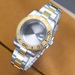 Para Seiko Nh35 nh36 ETA 2824 Movimiento 40mm Lujo Hombre Reloj Caja Correa Zafiro - Imagen 1 de 17