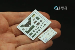 Quinta Studio 1/48 F4F-4 Wildcat Interior Details on 3D Decal for Tamiya kits - Picture 1 of 1