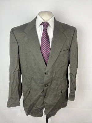 Blazer Gian Franco Ruffini Para Hombre Beige Pata de Gallo 44R $395 Foto 1 de 4