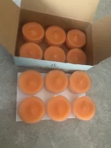 Tealights de mandarina Partylite 1 docena ¡NUEVO EN CAJA! escritura en caja - Imagen 1 de 2